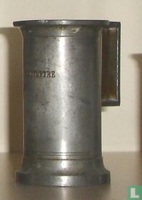 Antique pewter measuring cup (2)