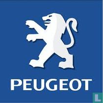 Auto's: Peugeot postcards catalogue