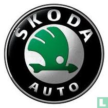 Auto's: Skoda ansichtskarten katalog