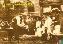 VDP 0151 - Lidmaatschapskaart 2014 Zwolsche markttypen. De ansichtenkoopman "Uitzoeken!"
