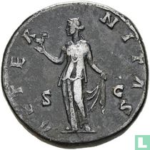 Romeinse Rijk  AE Sestertius  (Faustina I, Vrouw van Antoninus Pius)  138-161 CE