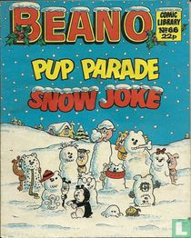Pup parade snow joke