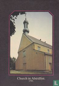 Church in Alsedziai 1793