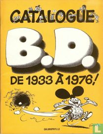 Catalogue B.D. de 1933 à 1976!