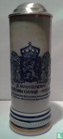 Tasse à bière de la maison d'Orange-Nassau "coronation pitcher" (pichet de couronnement)