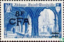 Abbaye Saint-Wandrille, avec surcharge