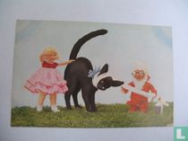 Mutzipoppen met kat