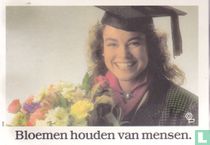 Bloemen houden van mensen (meisje)