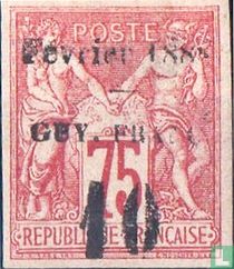 Peace and trade, with overprint