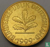 Duitsland 10 pfennig 1999 (D)
