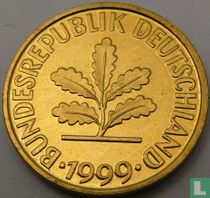 Duitsland 10 pfennig 1999 (F)