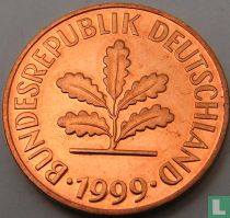 Duitsland 2 pfennig 1999 (A)