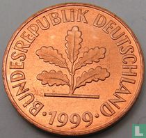 Duitsland 2 pfennig 1999 (G)