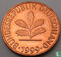 Duitsland 1 pfennig 1999 (F)