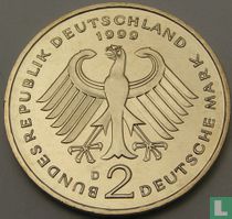 Duitsland 2 mark 1999 (D - Willy Brandt)