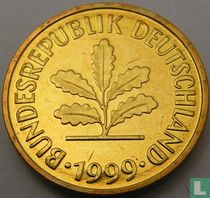 Duitsland 5 pfennig 1999 (F)