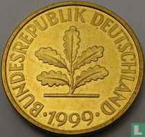 Duitsland 10 pfennig 1999 (A)