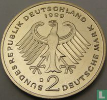 Duitsland 2 mark 1999 (D - Ludwig Erhard)