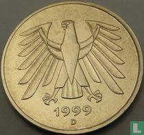 Duitsland 5 mark 1999 (D)