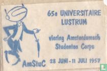 Viering Amsterdamsch Studenten Corps 