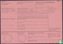 Postwissel - Mandat Poste International