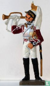 trompetter 13th reg. cuirassiers
