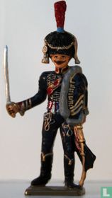 L'officier du Hussard regiment the 11eme