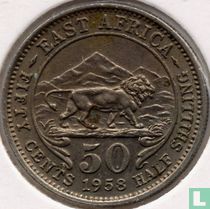Afrique de l'Est 50 cents 1958 (H)