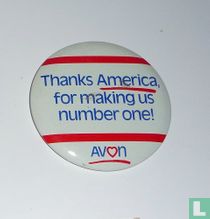 Thanks America button