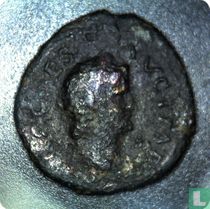 Romeinse Rijk, AE Semis, 54-68 AD, Nero, Rome, 64 AD
