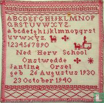 Jantina Orsel Ned. Herv. School Onstwedde 1930