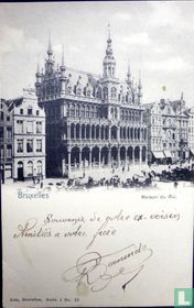 Bruxelles. La Maison Du Roi, Grote Markt . Broodhuis Brussel