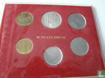 Vatican mint set 1980