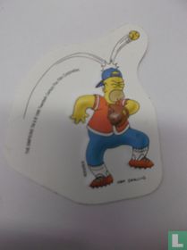 Homer Simpson baseball