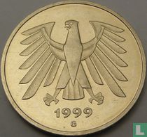 Duitsland 5 mark 1999 (G)