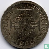 Inde portugaise 1 escudo 1958