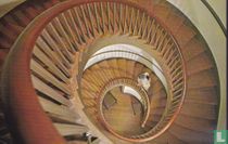 USA Pleasant Hill, Kentucky Micajah Burnett stairways Trustees' Office
