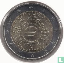 Portugal 2 euro 2012 "10 Years Euro" for sale