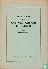 Indrukken en overwegingen van een jurylid