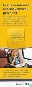 Gratis reizen met het Boekenweekgeschenk 2014