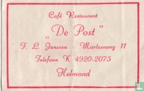Café Restaurant "De Post"