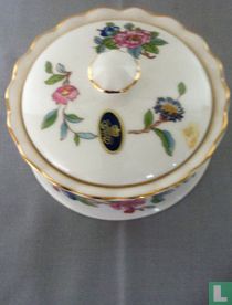 Bowl with lid Englsh fine bone