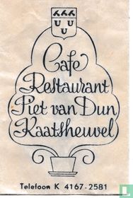 Café Restaurant Piet van Dun