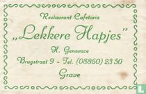 Restaurant Cafetaria "Lekkere Hapjes"