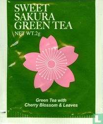 Green Tea with Cherry Blossom & Leaves