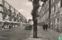 Rotterdam - Schiebroek Peppelweg vanaf Kastanjesingel