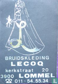Bruidskleding Lecoq Kerkstraat 20 Lommel