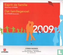 Calendrier Citroën 2009 : Portfolio 2009 - Le sentiment d'appartenance à une famille !