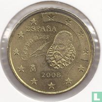 Spain 50 cent 2008 for sale