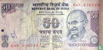India 50 Rupees 2009